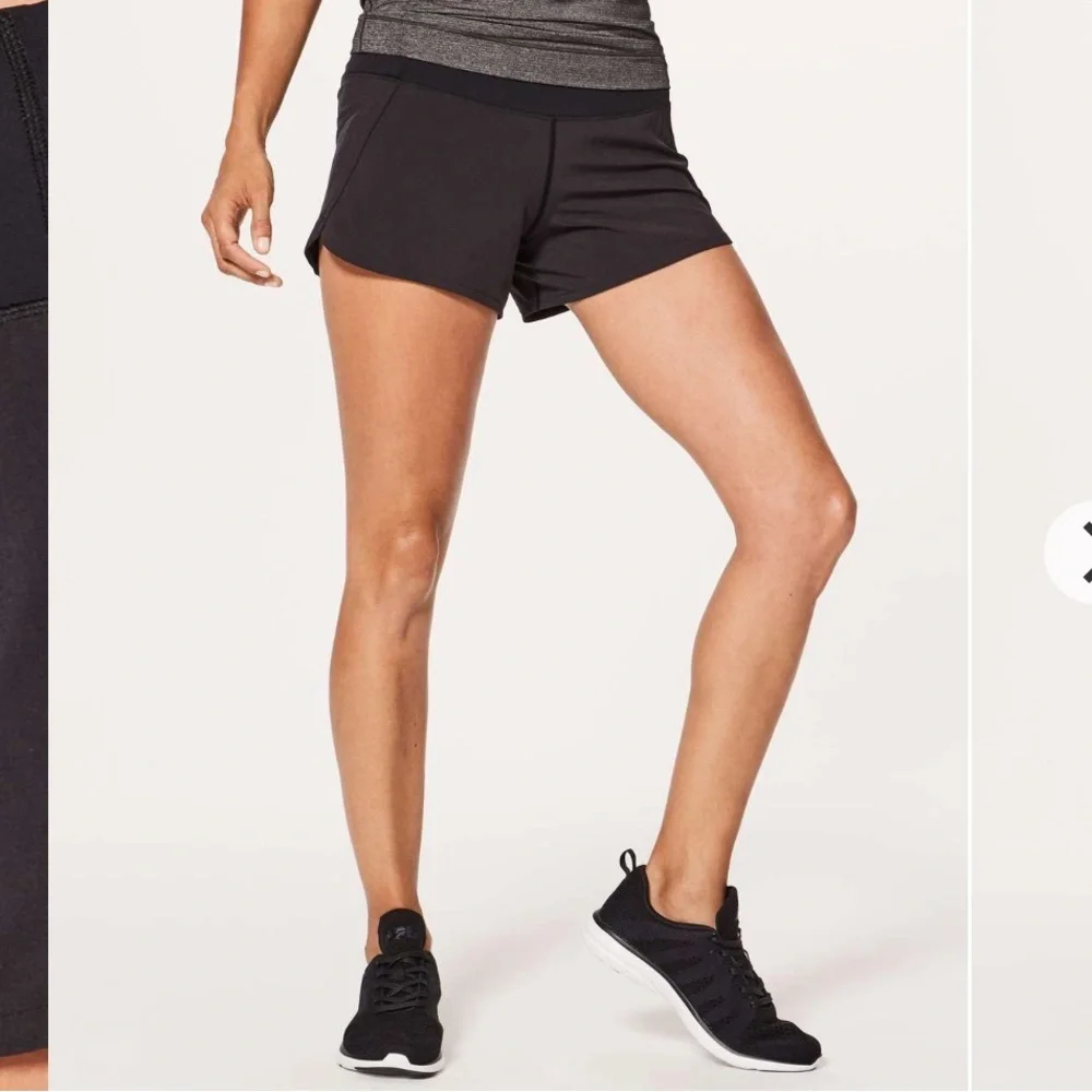 Lululemon Women’s Run Times Short II black size 6